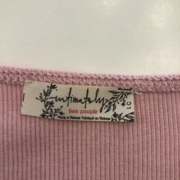 Free People Intimately FP Another Love Bodysuit in Silver Pink Size L - Picture 10 of 15